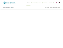 Tablet Screenshot of medconteam.com